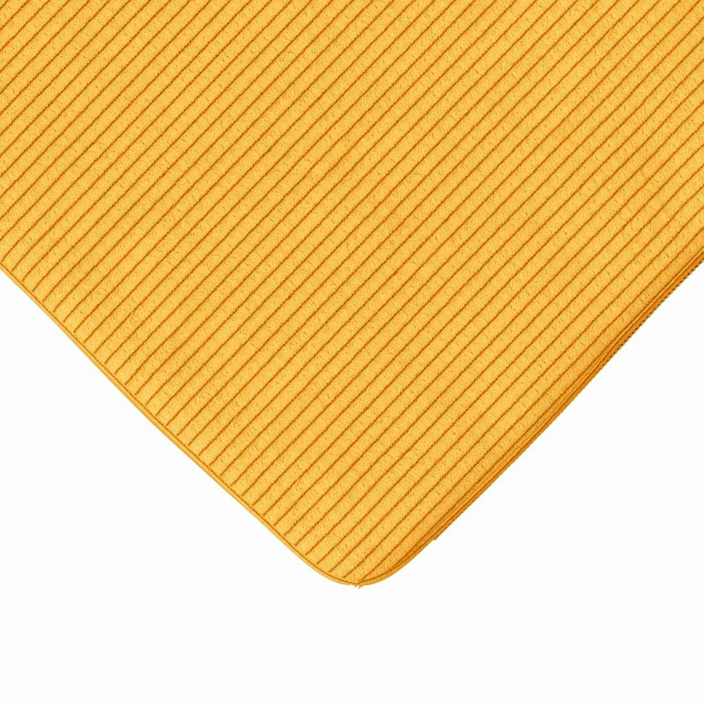 Zitkussens 4 pcs Lichtgeel 40 x 40 x 3 cm Katoen Stof