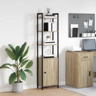 Sonoma Oak Bookcase 40 x 24 x 161 cm Engineered Wood