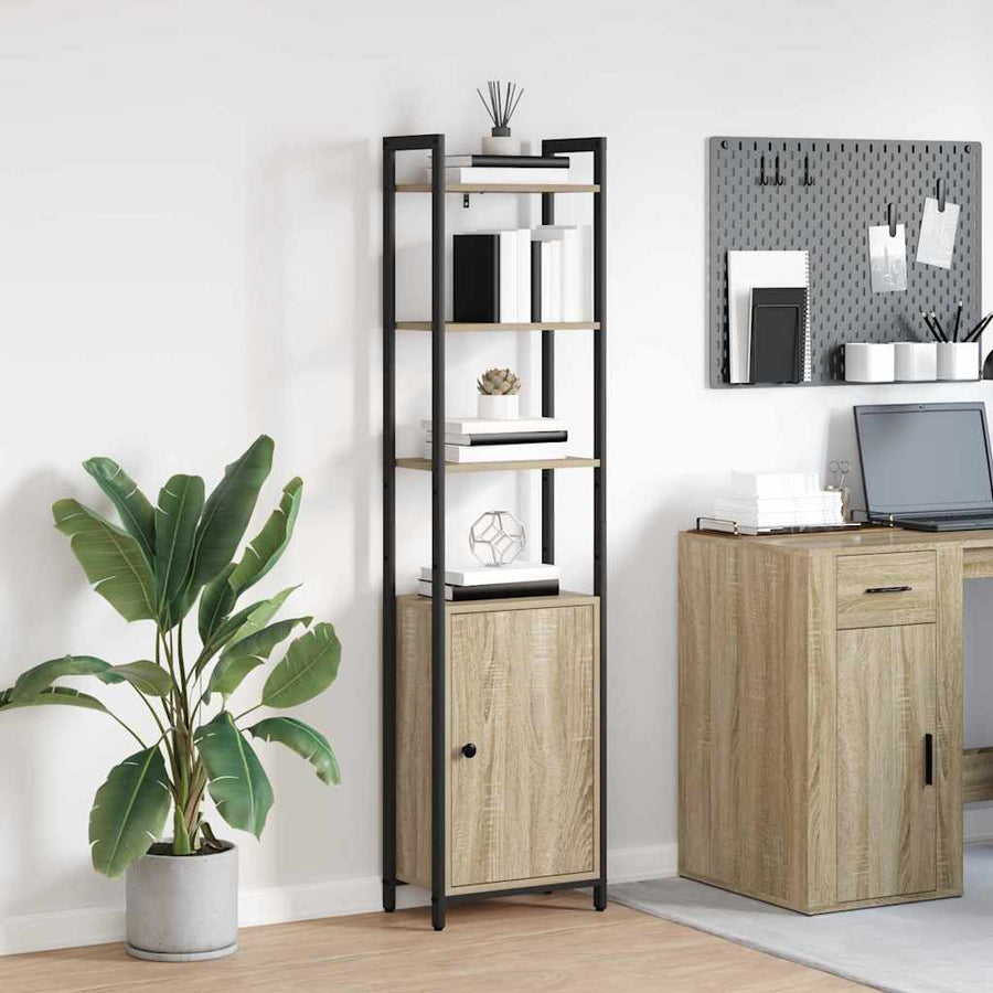 Boekenkast Sonoma Eiken 40 x 24 x 161 cm Bewerkt hout