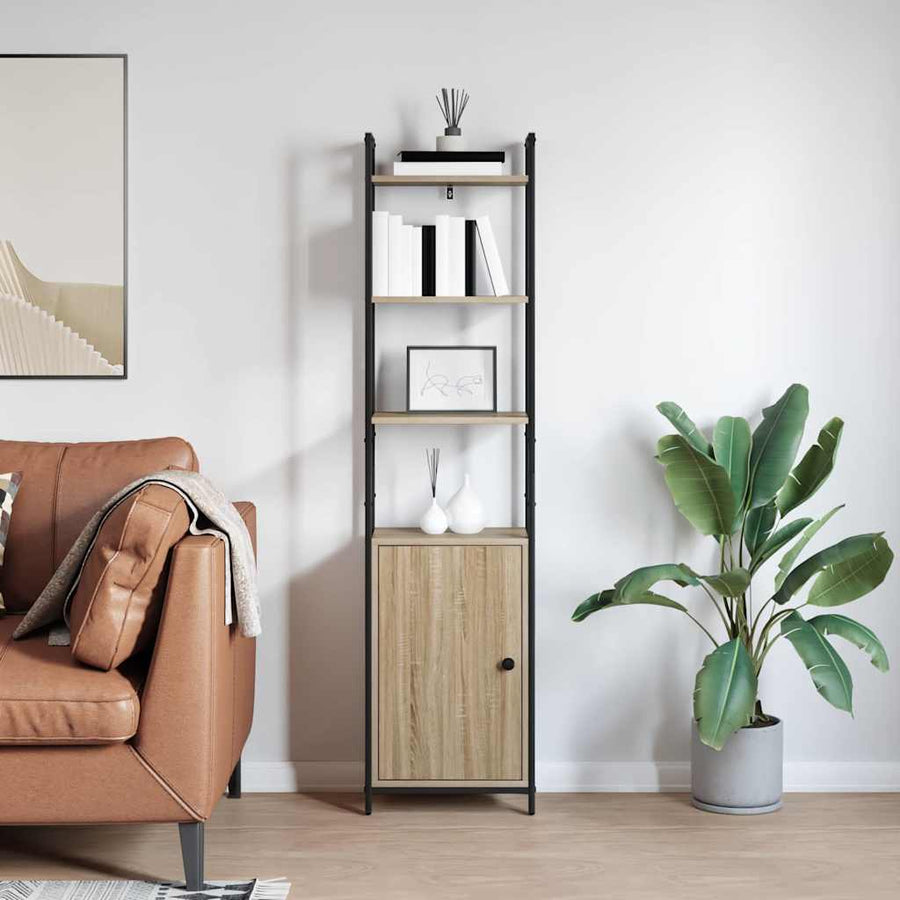 Boekenkast Sonoma Eiken 40 x 24 x 161 cm Bewerkt hout