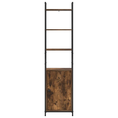 Boekenkast Gerookt eiken 40 x 24 x 161 cm Bewerkt hout