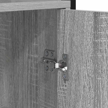 Boekenkast Grijs Sonoma 40 x 24 x 161 cm Bewerkt hout