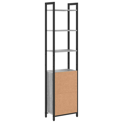 Boekenkast Grijs Sonoma 40 x 24 x 161 cm Bewerkt hout