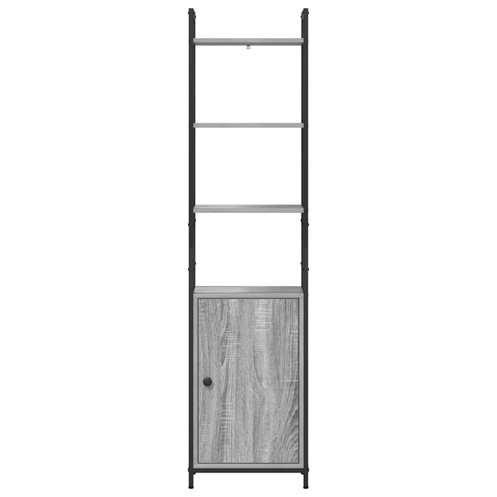 Boekenkast Grijs Sonoma 40 x 24 x 161 cm Bewerkt hout