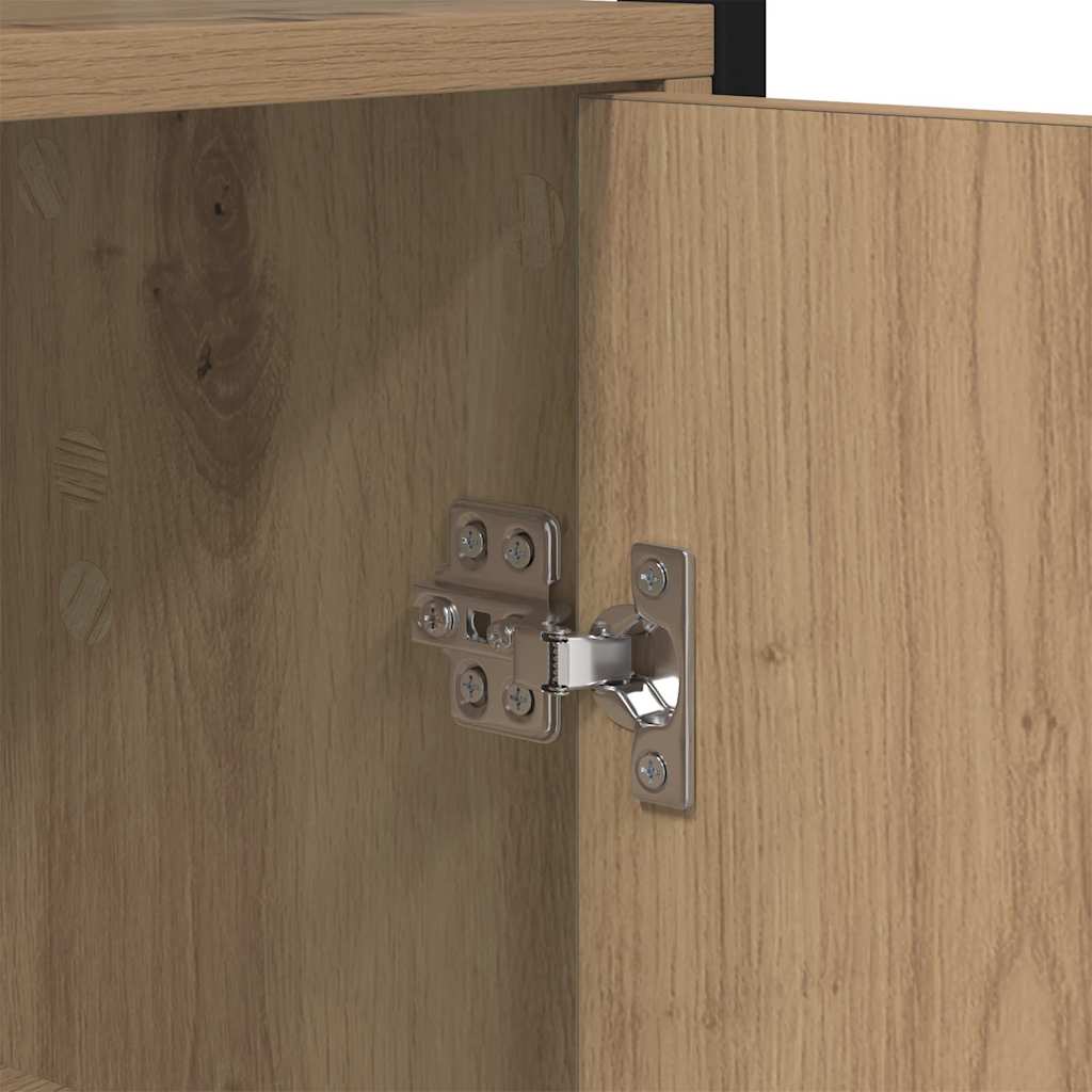 Boekenkast Artisan Eiken 40 x 24 x 161 cm Bewerkt hout