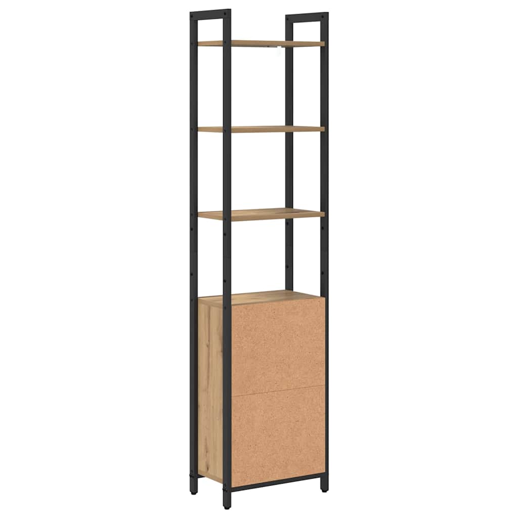 Boekenkast Artisan Eiken 40 x 24 x 161 cm Bewerkt hout