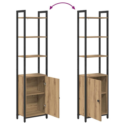 Boekenkast Artisan Eiken 40 x 24 x 161 cm Bewerkt hout