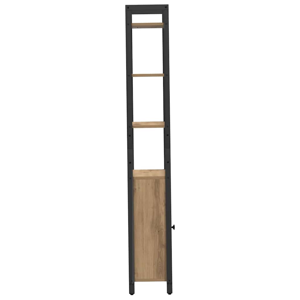 Boekenkast Artisan Eiken 40 x 24 x 161 cm Bewerkt hout