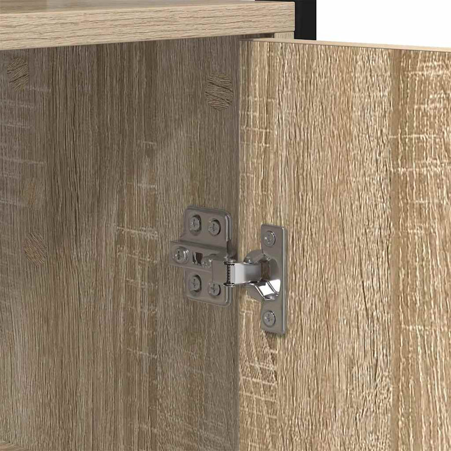 Boekenkast Sonoma Eiken 60 x 24 x 161 cm Bewerkt hout