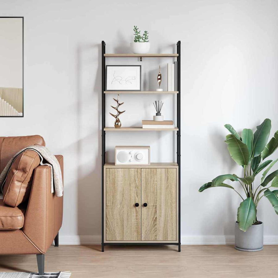 Boekenkast Sonoma Eiken 60 x 24 x 161 cm Bewerkt hout