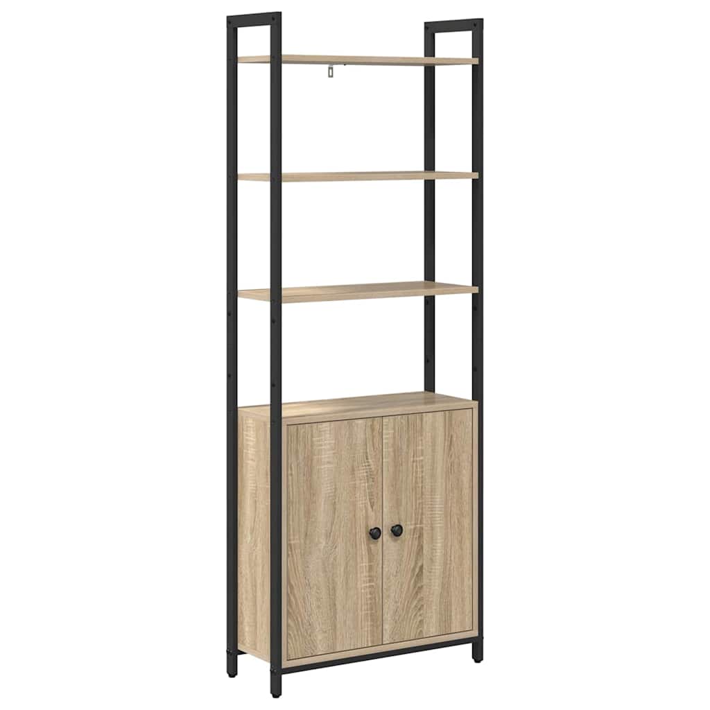 Boekenkast Sonoma Eiken 60 x 24 x 161 cm Bewerkt hout
