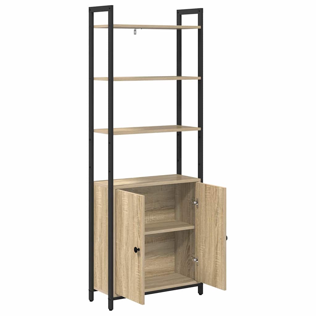 Boekenkast Sonoma Eiken 60 x 24 x 161 cm Bewerkt hout