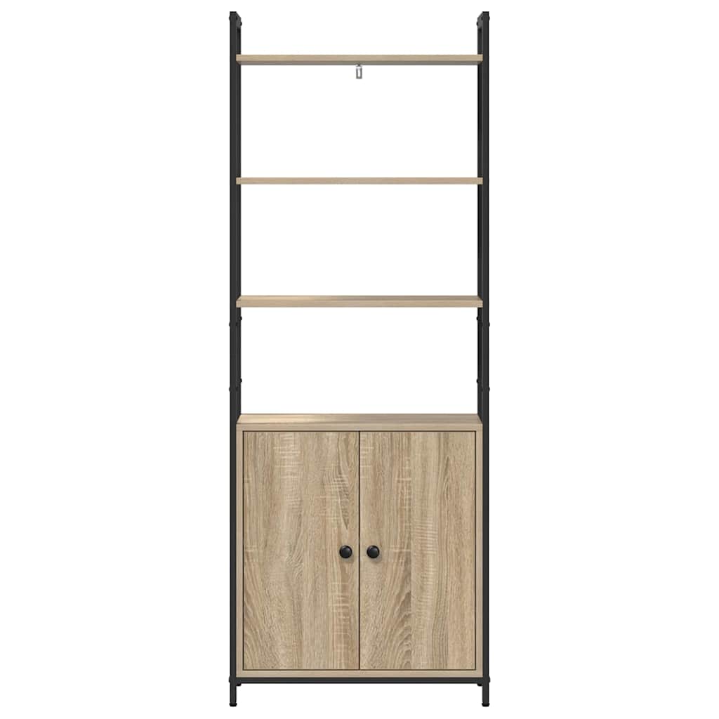Boekenkast Sonoma Eiken 60 x 24 x 161 cm Bewerkt hout