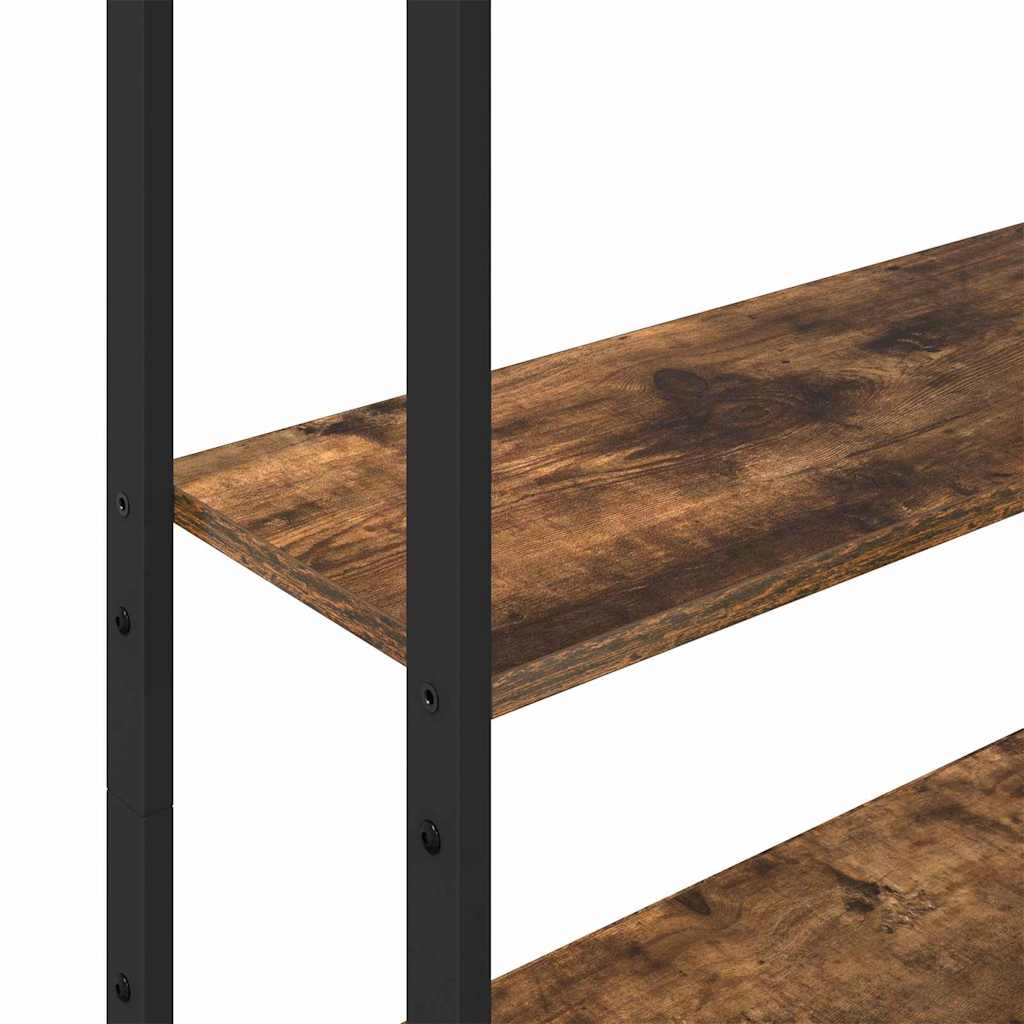 Boekenkast Gerookt eiken 60 x 24 x 161 cm Bewerkt hout