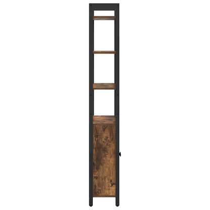 Boekenkast Gerookt eiken 60 x 24 x 161 cm Bewerkt hout