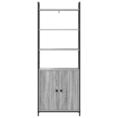Boekenkast Grijs Sonoma 60 x 24 x 161 cm Bewerkt hout