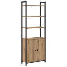 Boekenkast Artisan Eiken 60 x 24 x 161 cm Bewerkt hout
