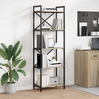 Boekenkast 56x34x171 cm bewerkt hout Sonoma eiken