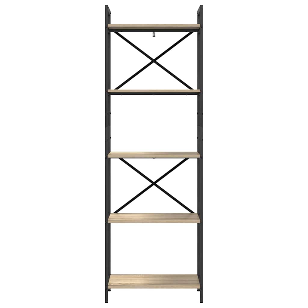 Boekenkast Sonoma Eiken 56 x 34 x 171 cm Bewerkt hout