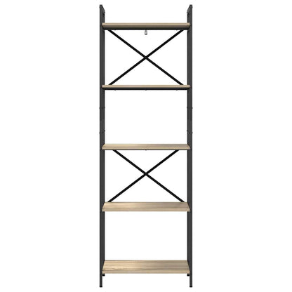 Boekenkast Sonoma Eiken 56 x 34 x 171 cm Bewerkt hout