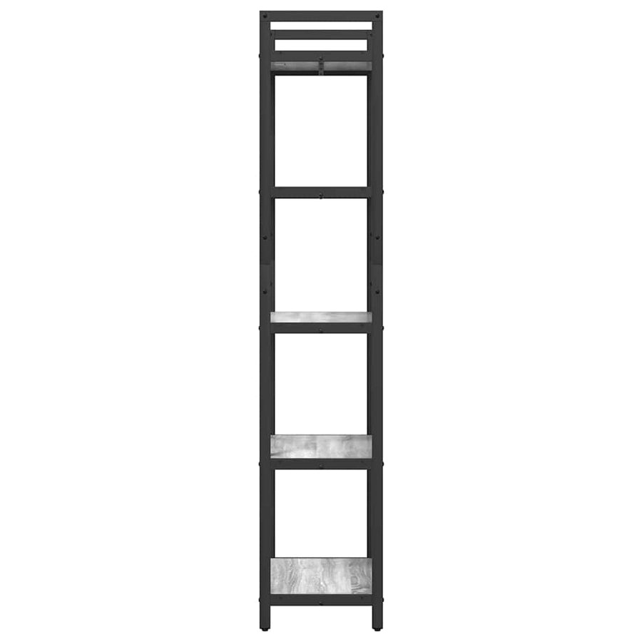 Boekenkast Grijs Sonoma 56 x 34 x 171 cm Bewerkt hout