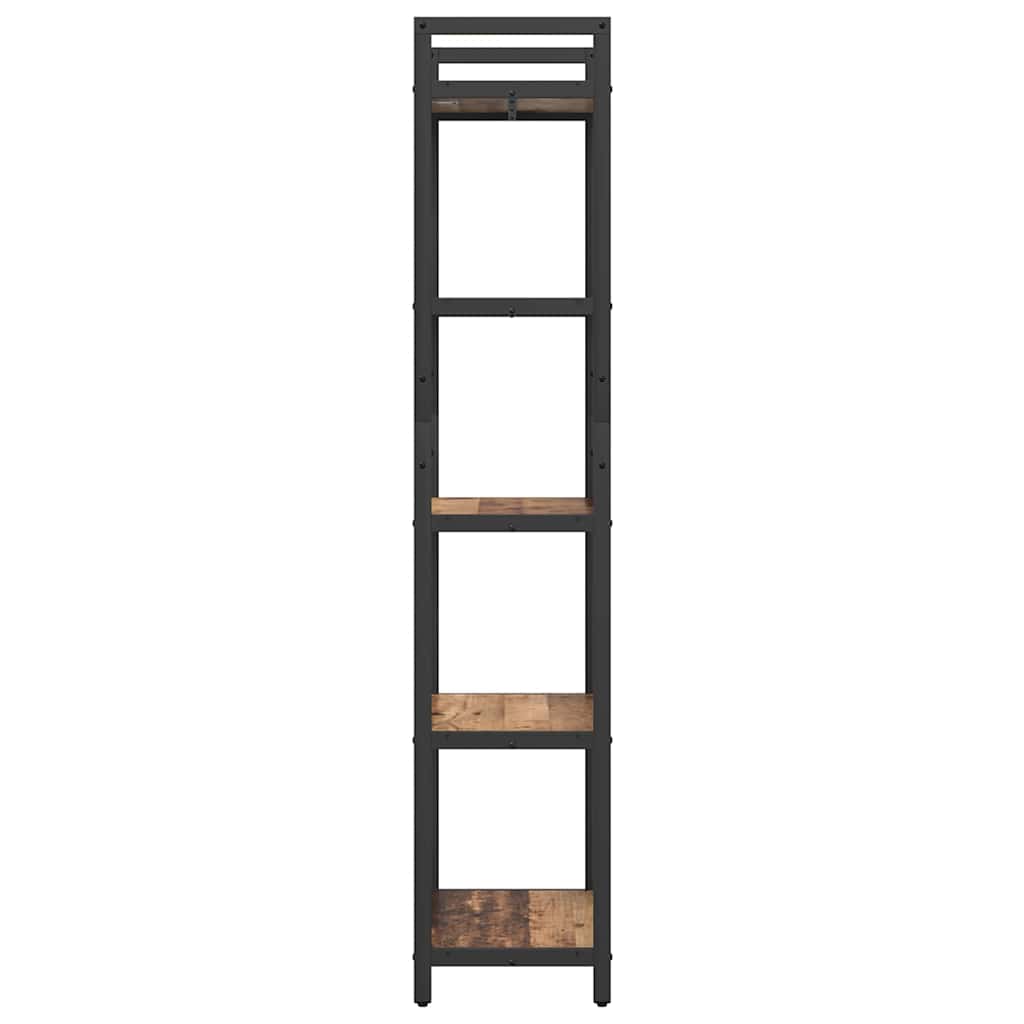 Boekenkast Oud Hout 56 x 34 x 171 cm Bewerkt hout