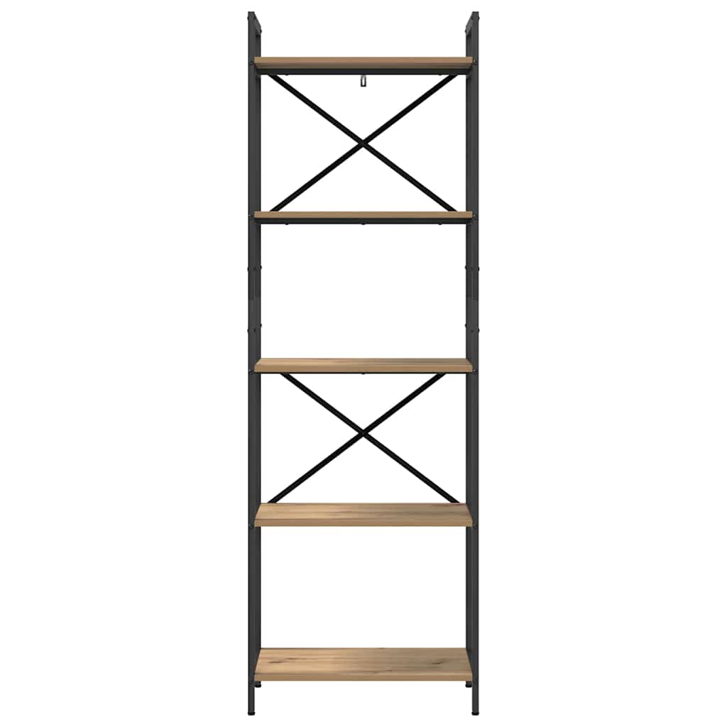 Boekenkast Artisan Eiken 56 x 34 x 171 cm Bewerkt hout