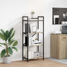 Boekenkast 56x34x133,5 cm bewerkt hout Sonoma eiken