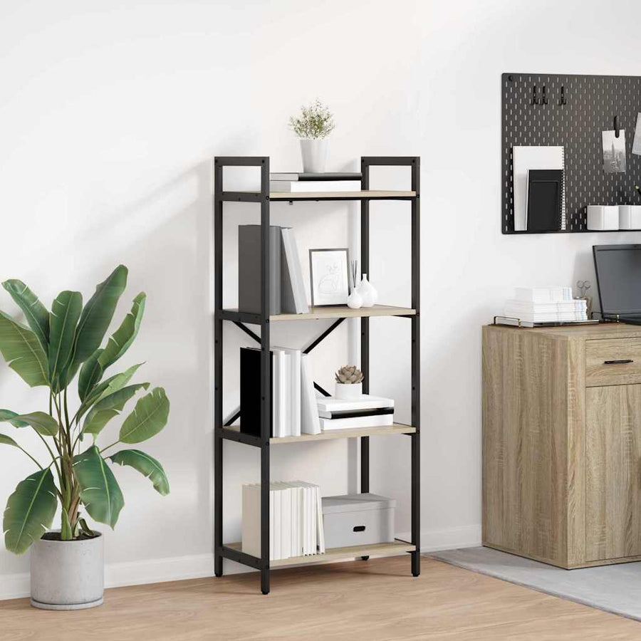 Boekenkast Sonoma Eiken 56 x 34 x 133,5 cm Bewerkt hout