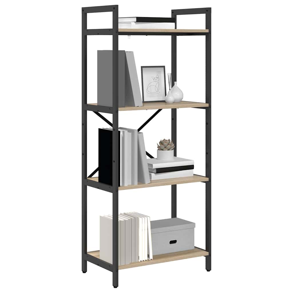 Boekenkast Sonoma Eiken 56 x 34 x 133,5 cm Bewerkt hout