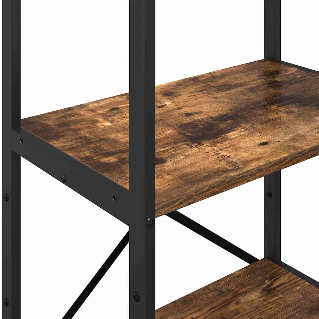 Boekenkast Gerookt eiken 56 x 34 x 133,5 cm Bewerkt hout