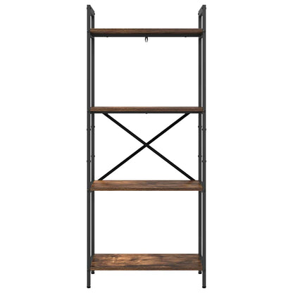 Boekenkast Gerookt eiken 56 x 34 x 133,5 cm Bewerkt hout