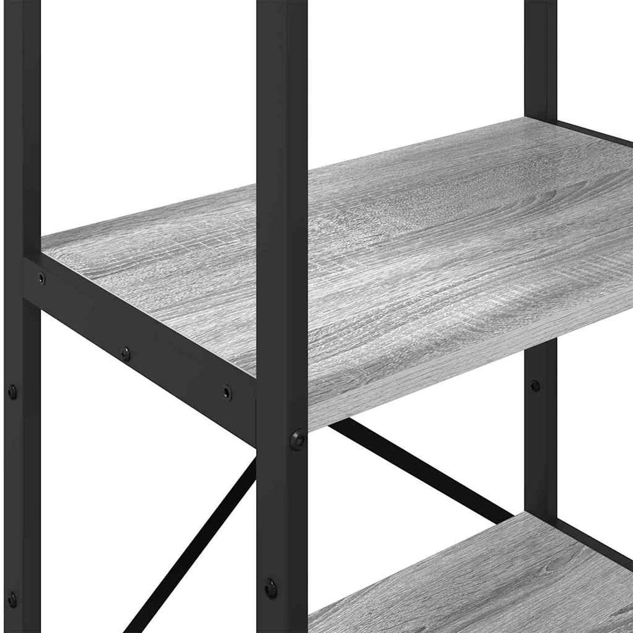 Boekenkast Grijs Sonoma 56 x 34 x 133,5 cm Bewerkt hout