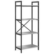 Boekenkast Grijs Sonoma 56 x 34 x 133,5 cm Bewerkt hout