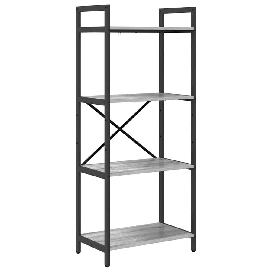 Boekenkast Grijs Sonoma 56 x 34 x 133,5 cm Bewerkt hout