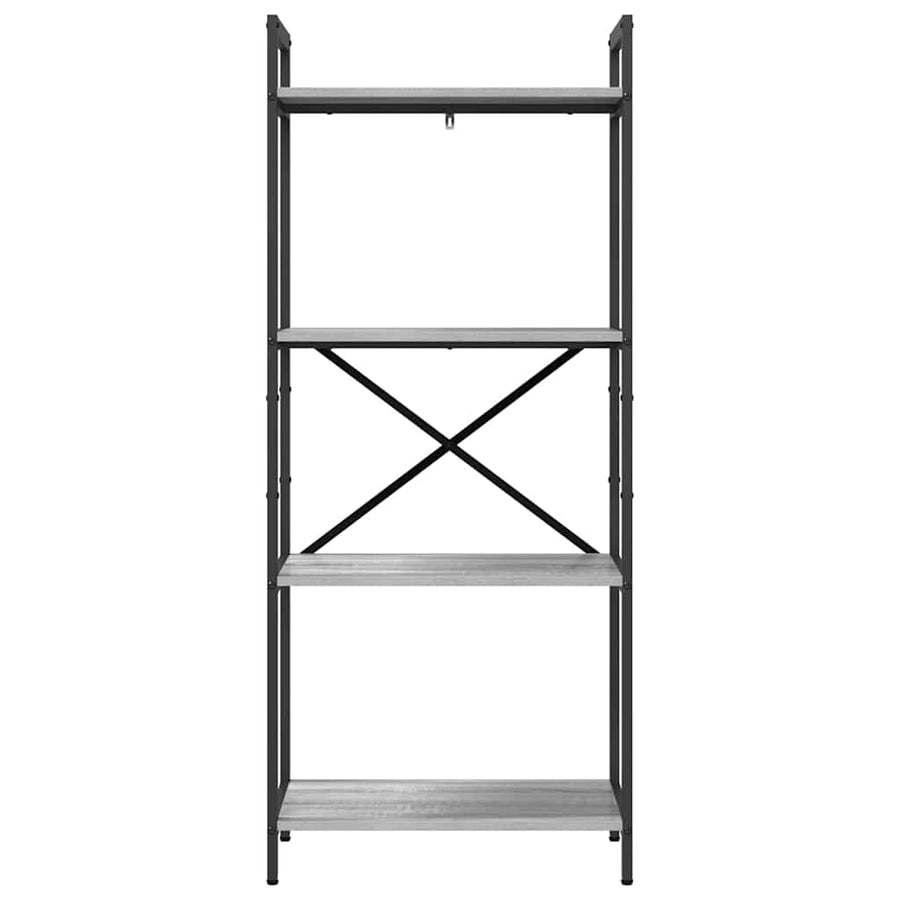 Boekenkast Grijs Sonoma 56 x 34 x 133,5 cm Bewerkt hout