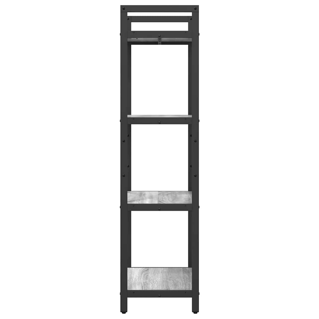 Boekenkast Grijs Sonoma 56 x 34 x 133,5 cm Bewerkt hout