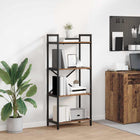 Boekenkast 56x34x133,5 cm bewerkt hout
