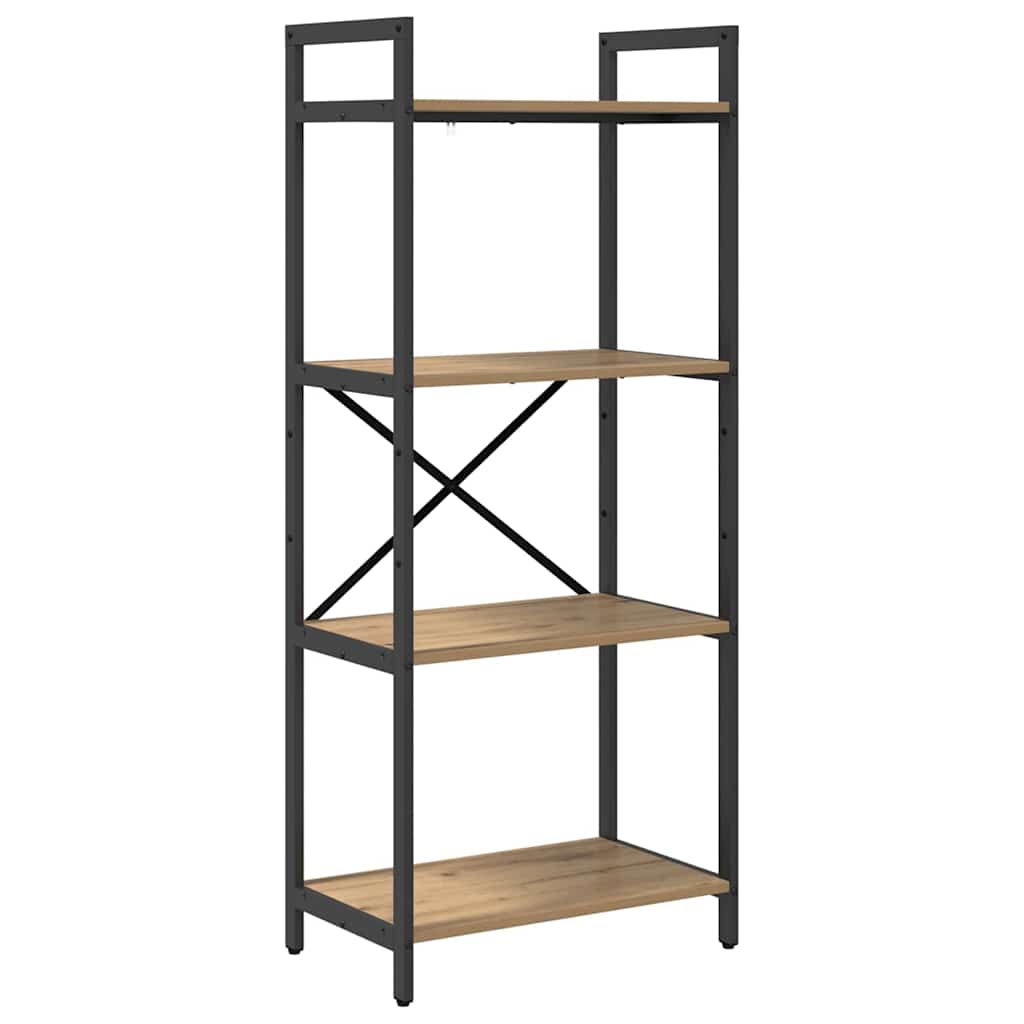 Boekenkast Artisan Eiken 56 x 34 x 133,5 cm Bewerkt hout