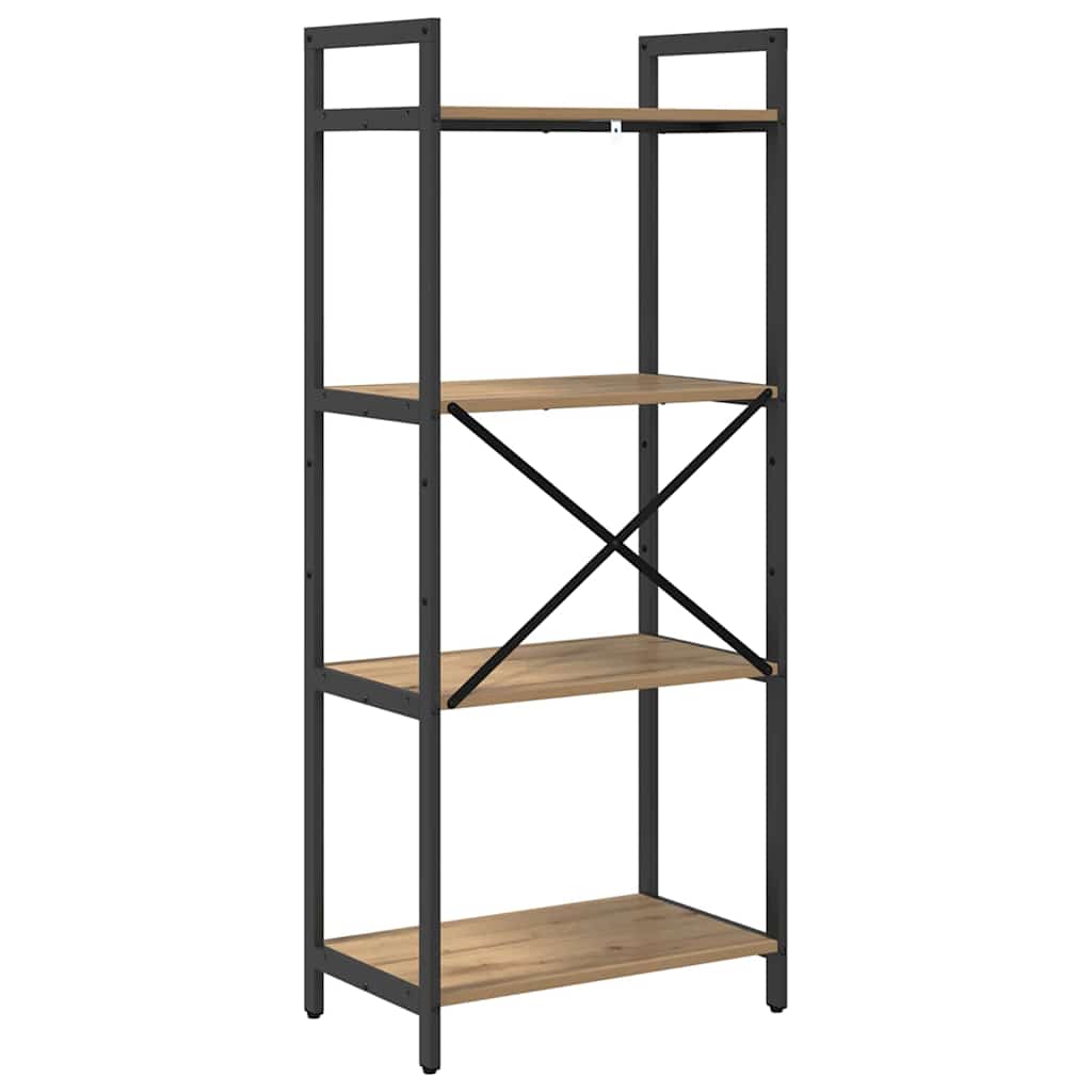 Boekenkast Artisan Eiken 56 x 34 x 133,5 cm Bewerkt hout