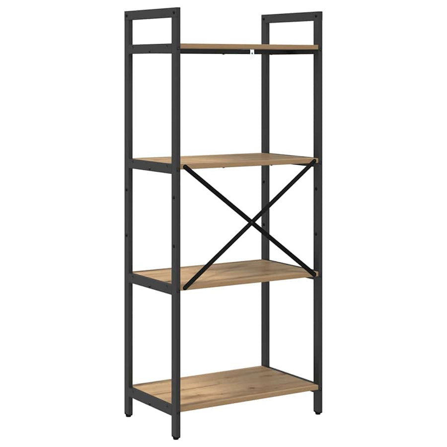 Boekenkast Artisan Eiken 56 x 34 x 133,5 cm Bewerkt hout