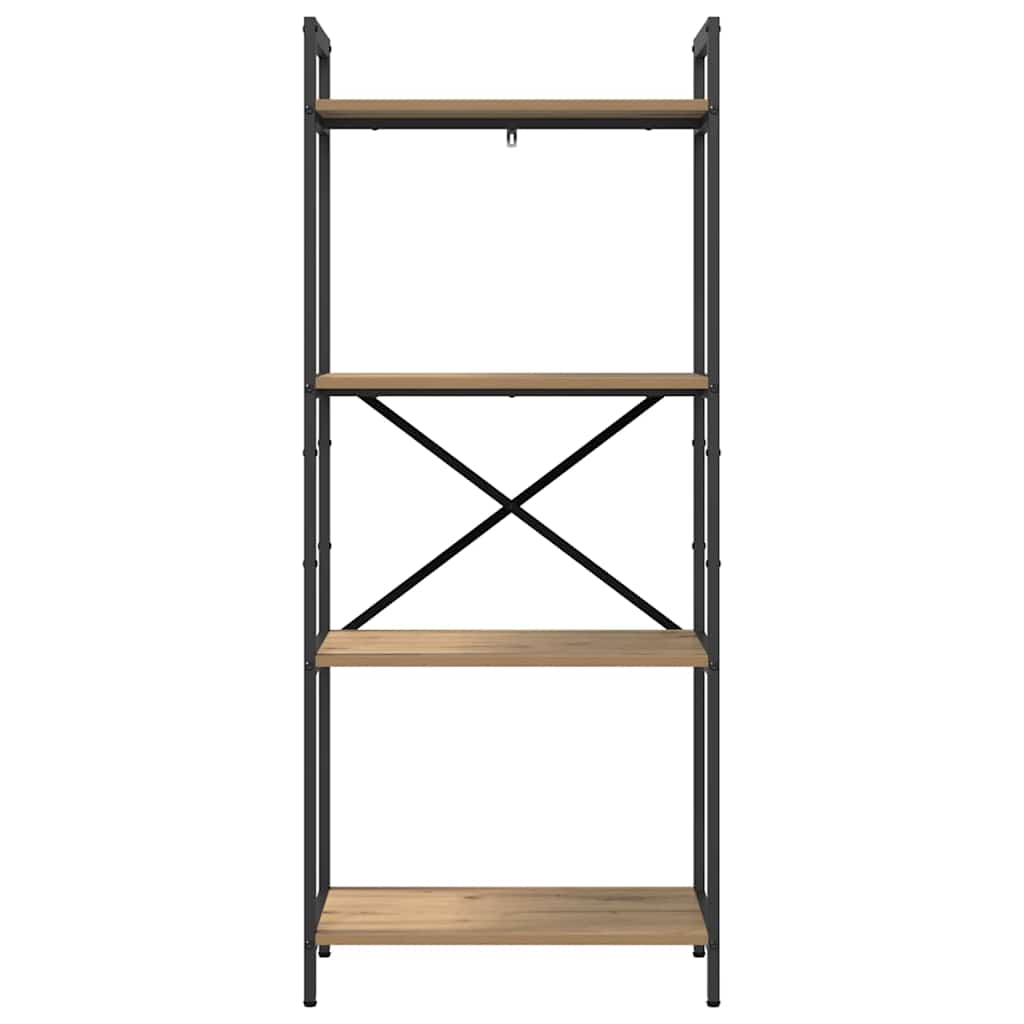 Boekenkast Artisan Eiken 56 x 34 x 133,5 cm Bewerkt hout