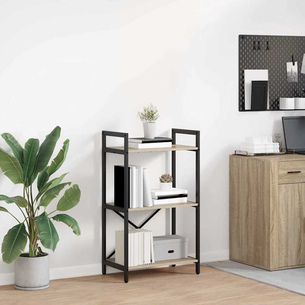 Boekenkast Sonoma Eiken 56 x 34 x 96 cm Bewerkt hout