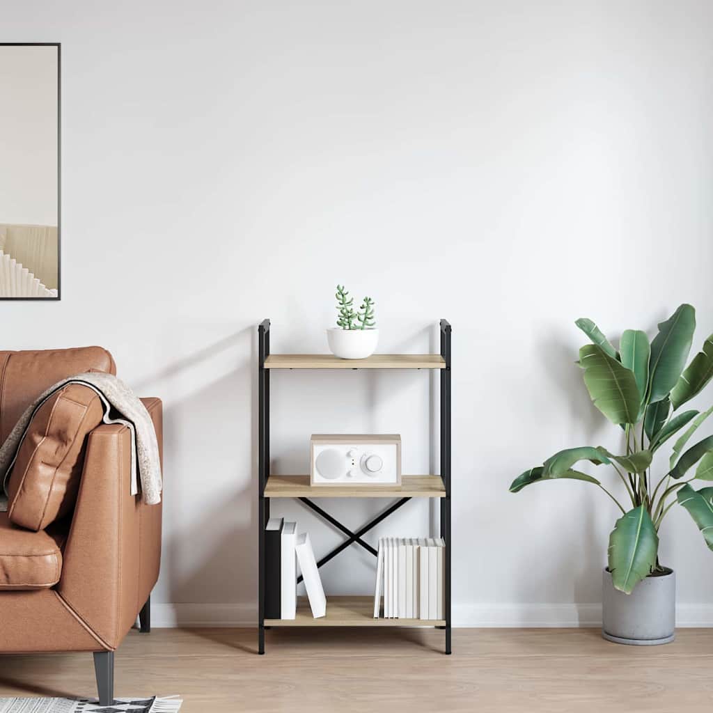 Boekenkast Sonoma Eiken 56 x 34 x 96 cm Bewerkt hout