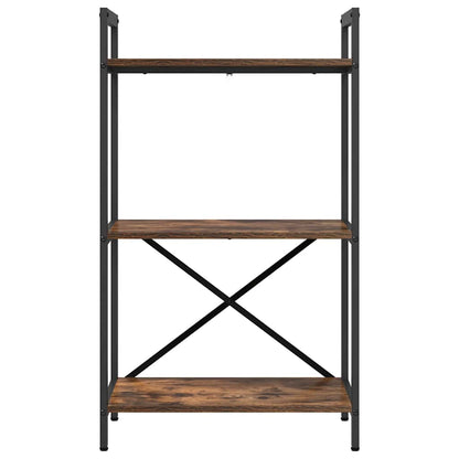 Boekenkast Gerookt eiken 56 x 34 x 96 cm Bewerkt hout