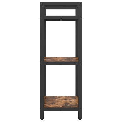 Boekenkast Gerookt eiken 56 x 34 x 96 cm Bewerkt hout