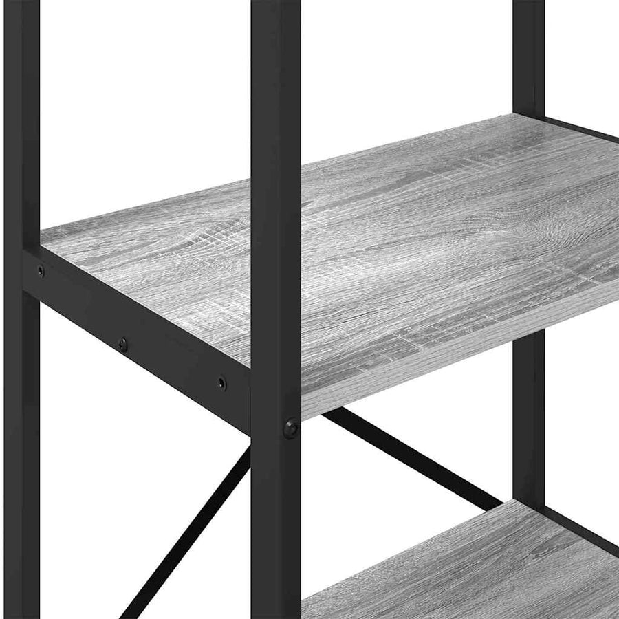 Boekenkast Grijs Sonoma 56 x 34 x 96 cm Bewerkt hout