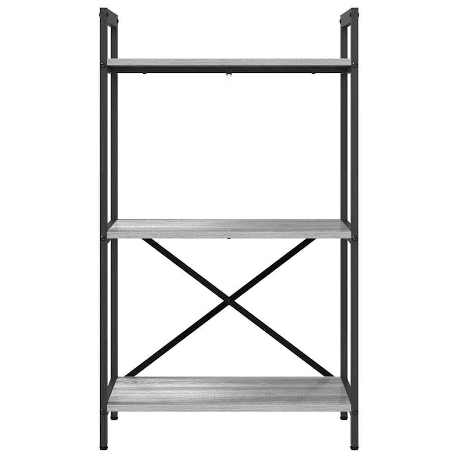 Boekenkast Grijs Sonoma 56 x 34 x 96 cm Bewerkt hout