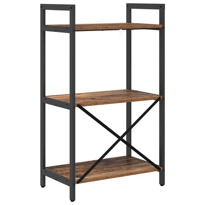 Boekenkast Oud Hout 56 x 34 x 96 cm Bewerkt hout