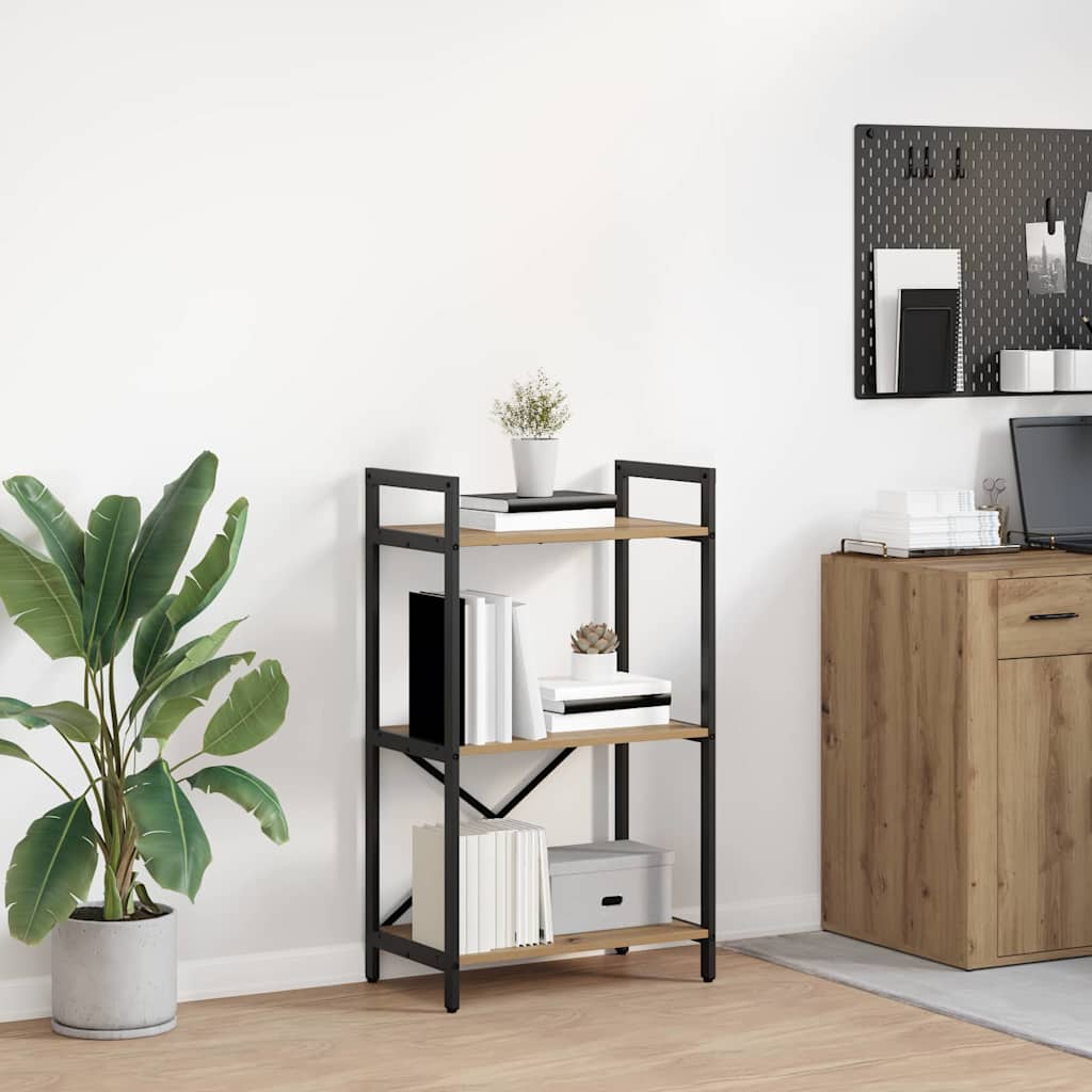 Boekenkast Artisan Eiken 56 x 34 x 96 cm Bewerkt hout